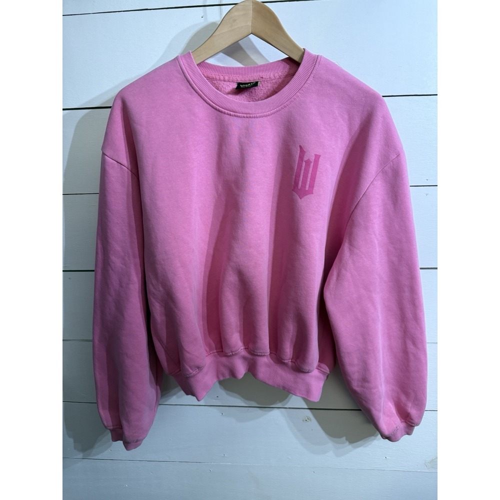 Wicked Size XS Paul Tazewell Defy Gravity Pink Giinda Oversized Sweatshirt